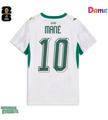 Senegal Sadio Mane #10 Replika Hjemmebanetrøje Dame VM 2026 Kortærmet